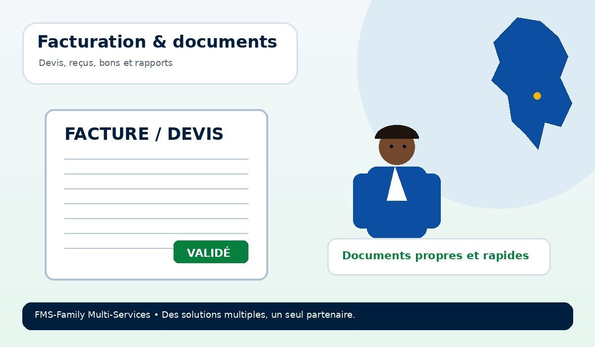 Facturation, devis et documents professionnels