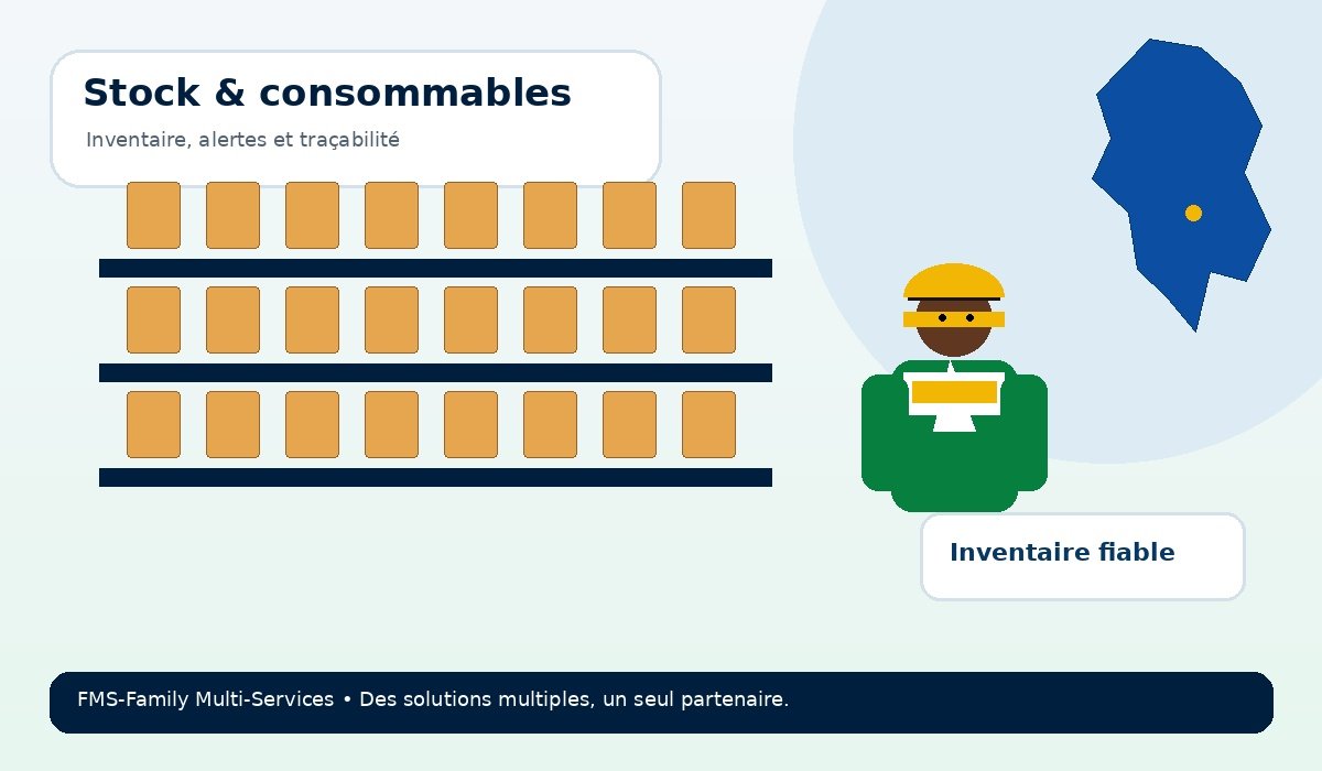 Gestion de stock et consommables